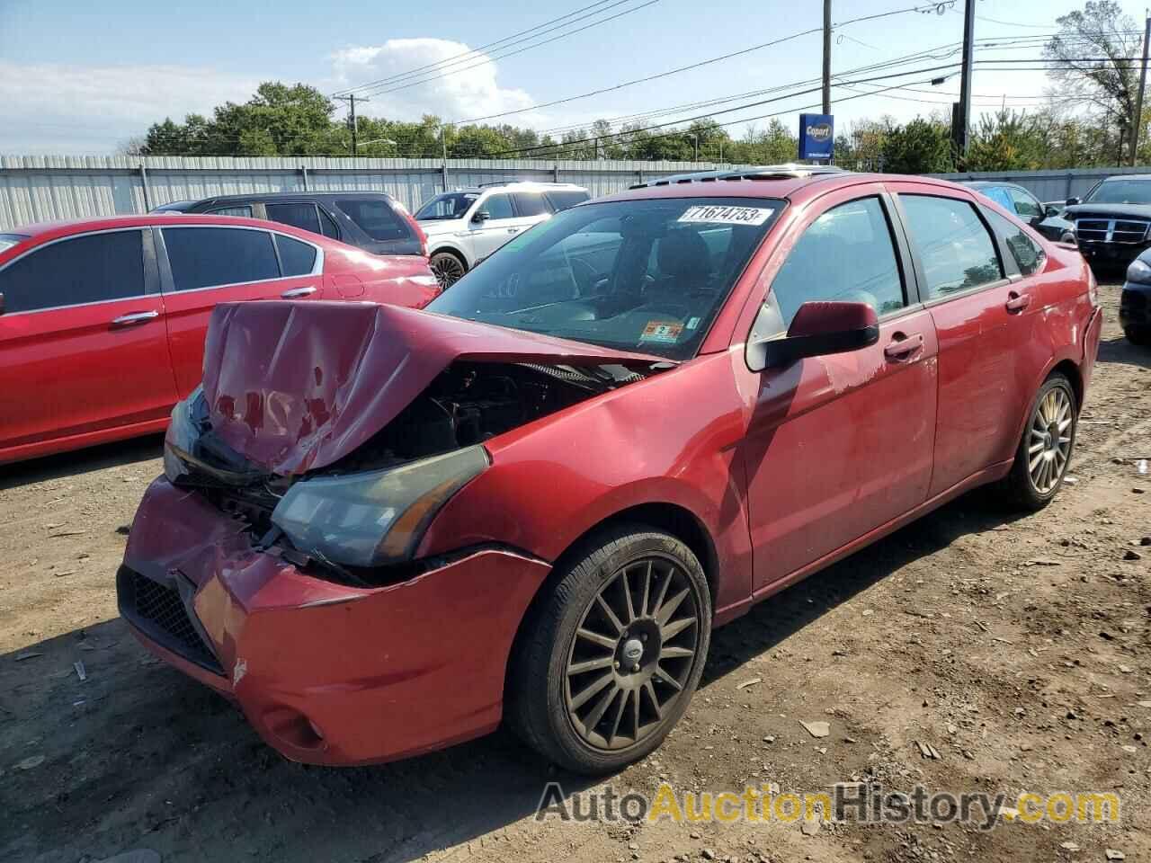 2011 FORD FOCUS SES, 1FAHP3GN5BW100327