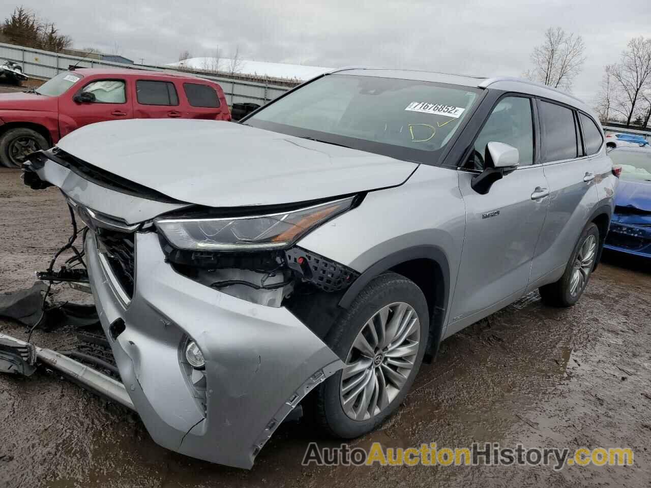 2021 TOYOTA HIGHLANDER HYBRID PLATINUM, 5TDEBRCH7MS027043