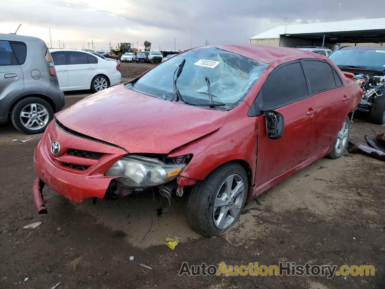 2013 TOYOTA COROLLA BASE, 5YFBU4EE4DP087485