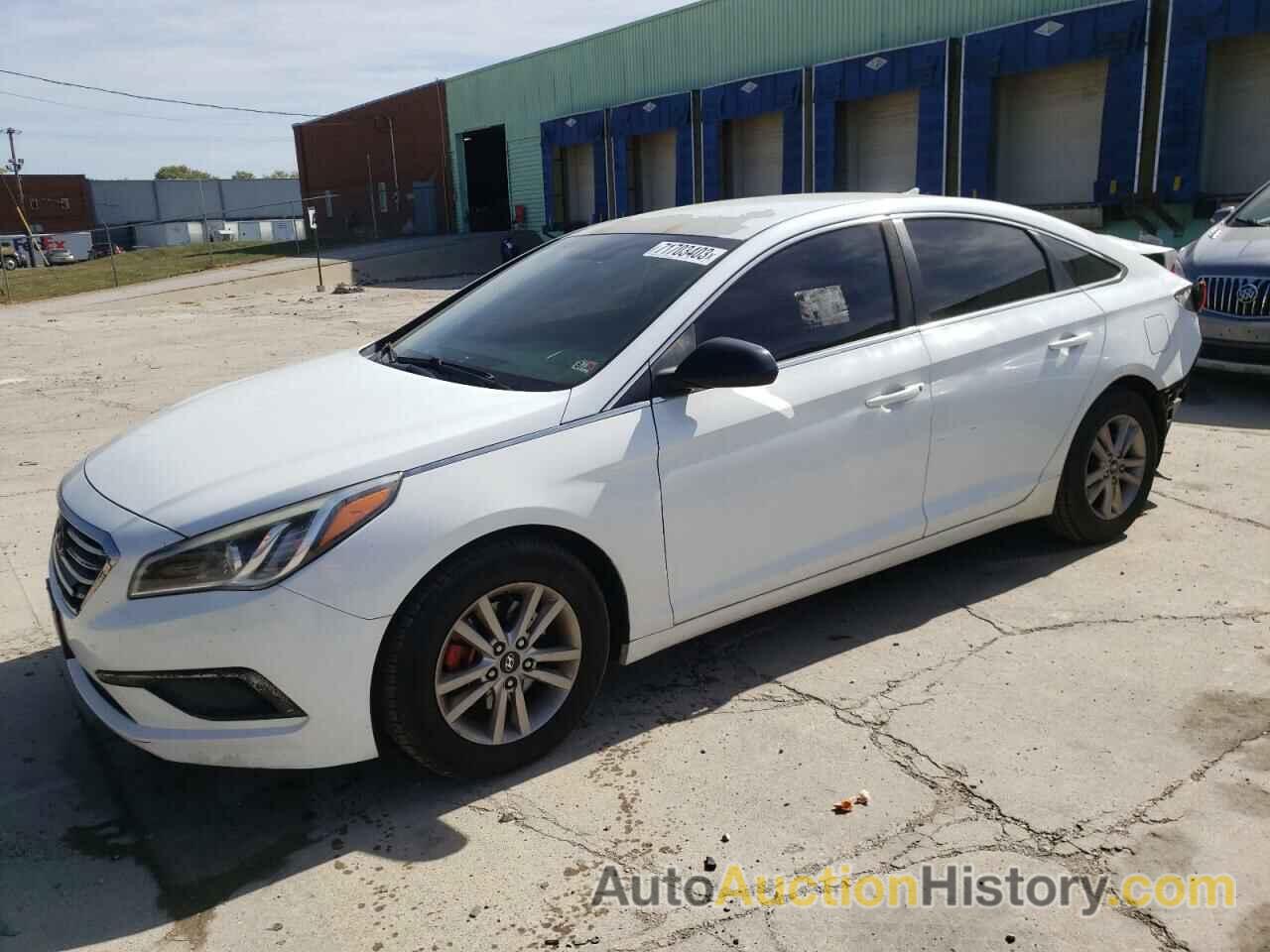 2016 HYUNDAI SONATA SE, 5NPE24AF5GH312421