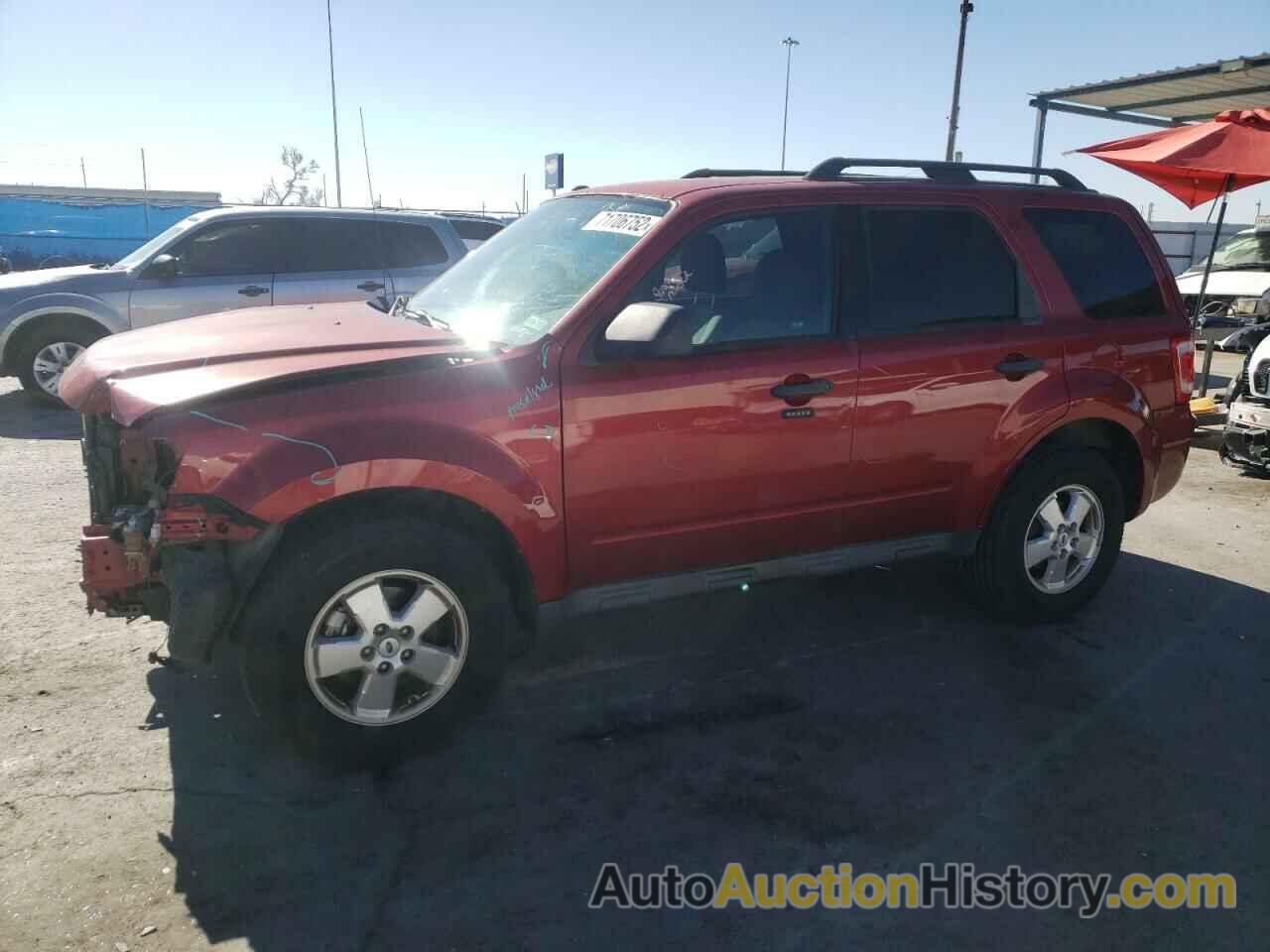 2012 FORD ESCAPE XLT, 1FMCU0D7XCKC18329