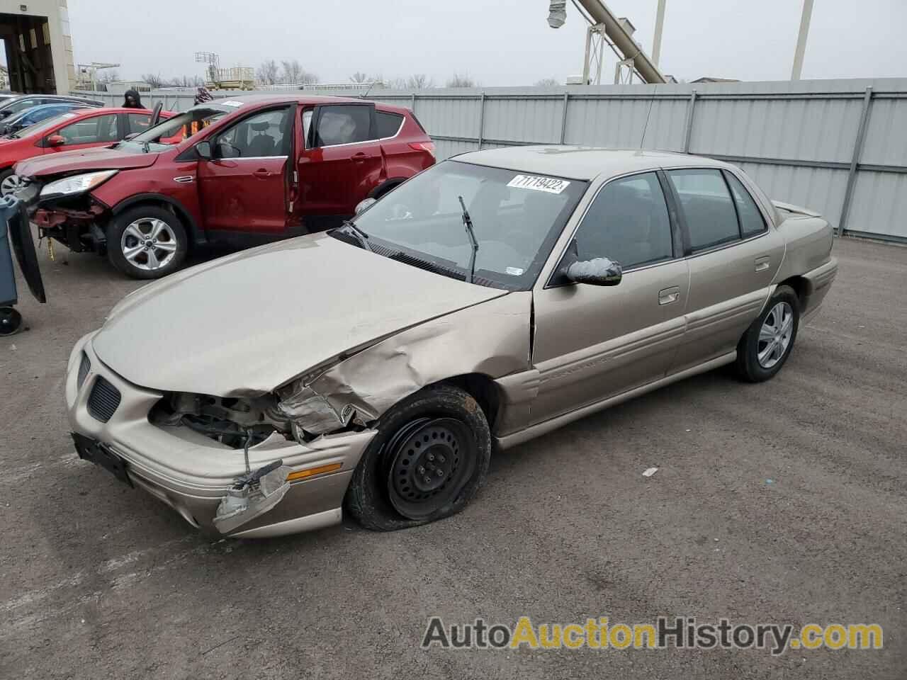 1998 PONTIAC GRANDAM SE, 1G2NE52M9WC758869