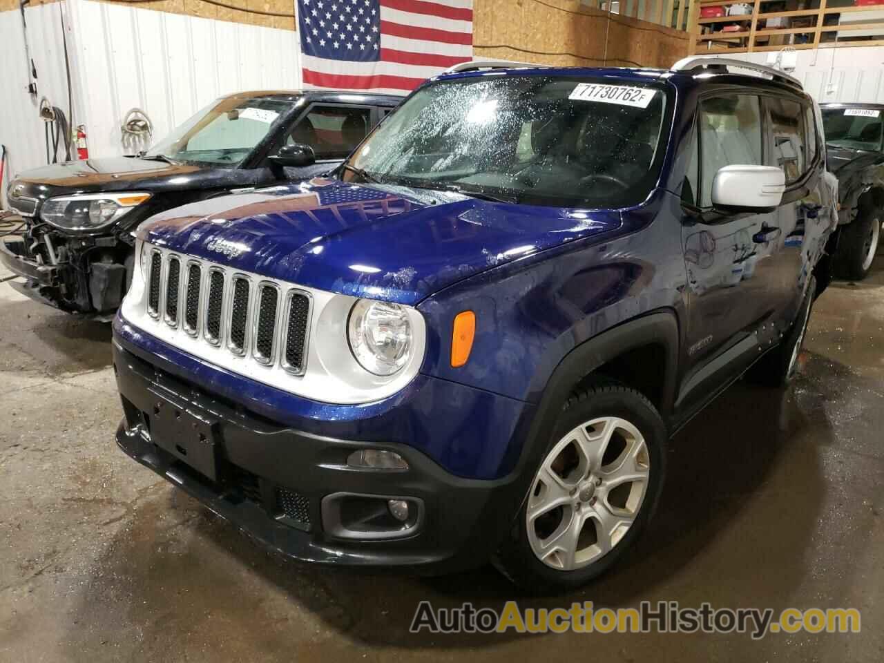 JEEP RENEGADE LIMITED, ZACCJBDT1GPD01617