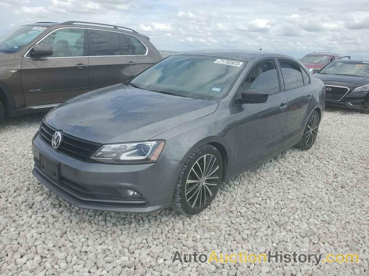 2016 VOLKSWAGEN JETTA SPORT, 3VWB17AJ7GM235635