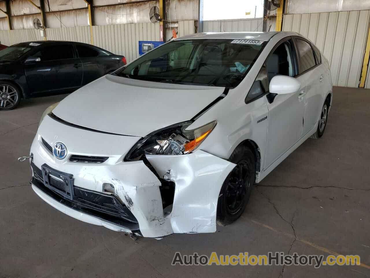 2014 TOYOTA PRIUS, JTDKN3DU8E0387333