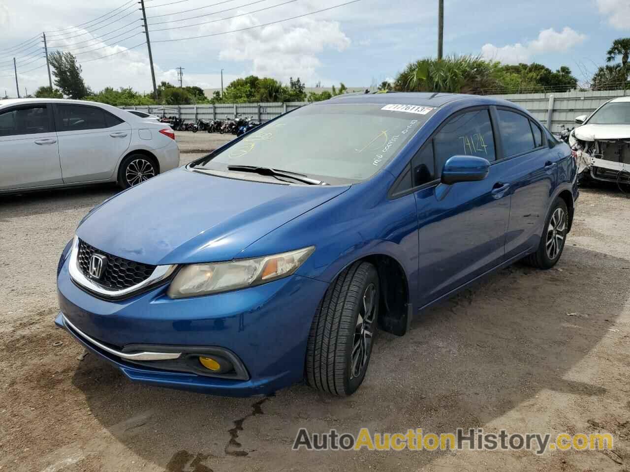 2014 HONDA CIVIC EX, 19XFB2F87EE004350