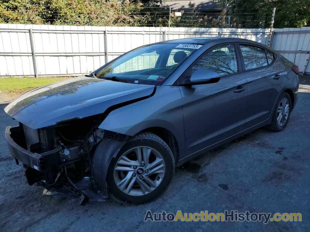 2019 HYUNDAI ELANTRA SEL, KMHD84LF7KU877819