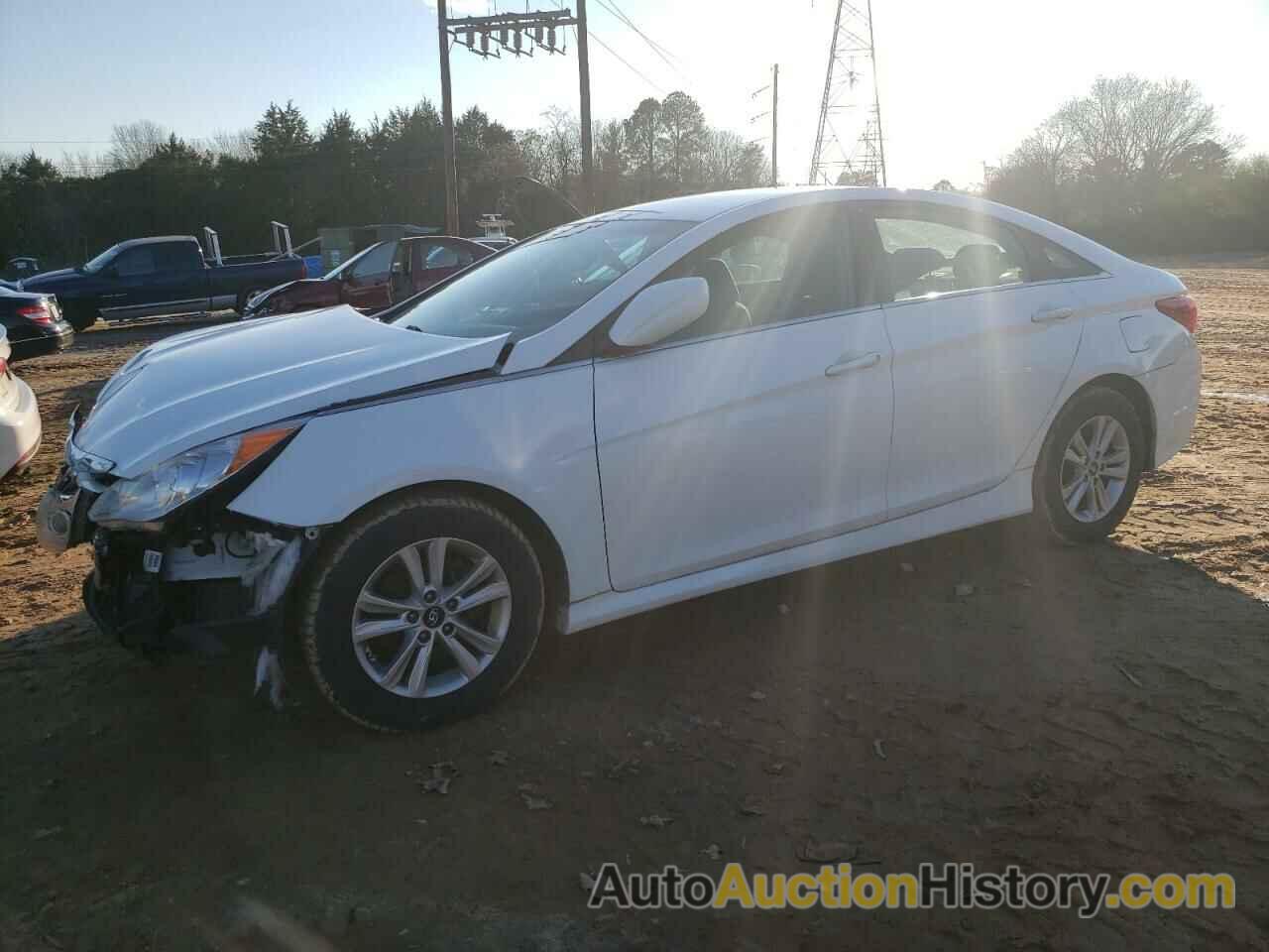 2014 HYUNDAI SONATA GLS, 5NPEB4AC4EH866553