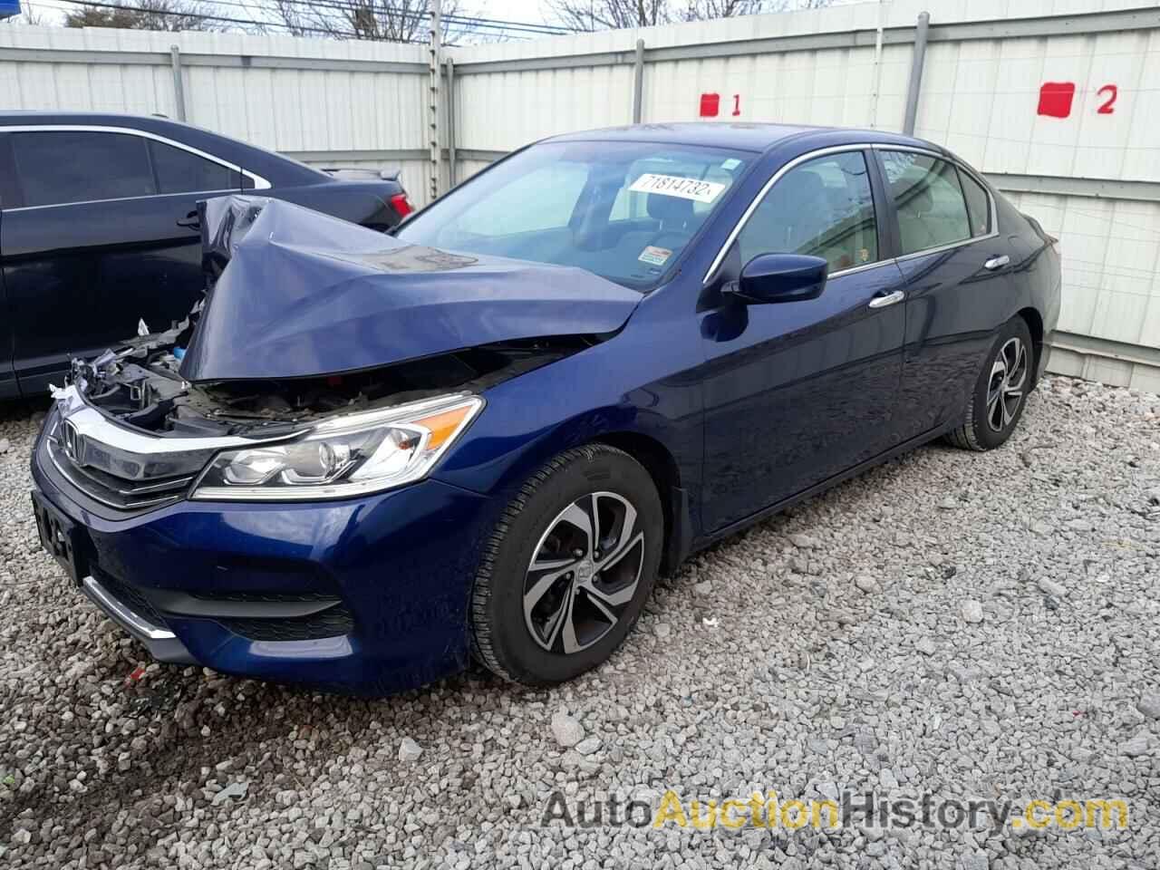 2016 HONDA ACCORD LX, 1HGCR2F3XGA198530