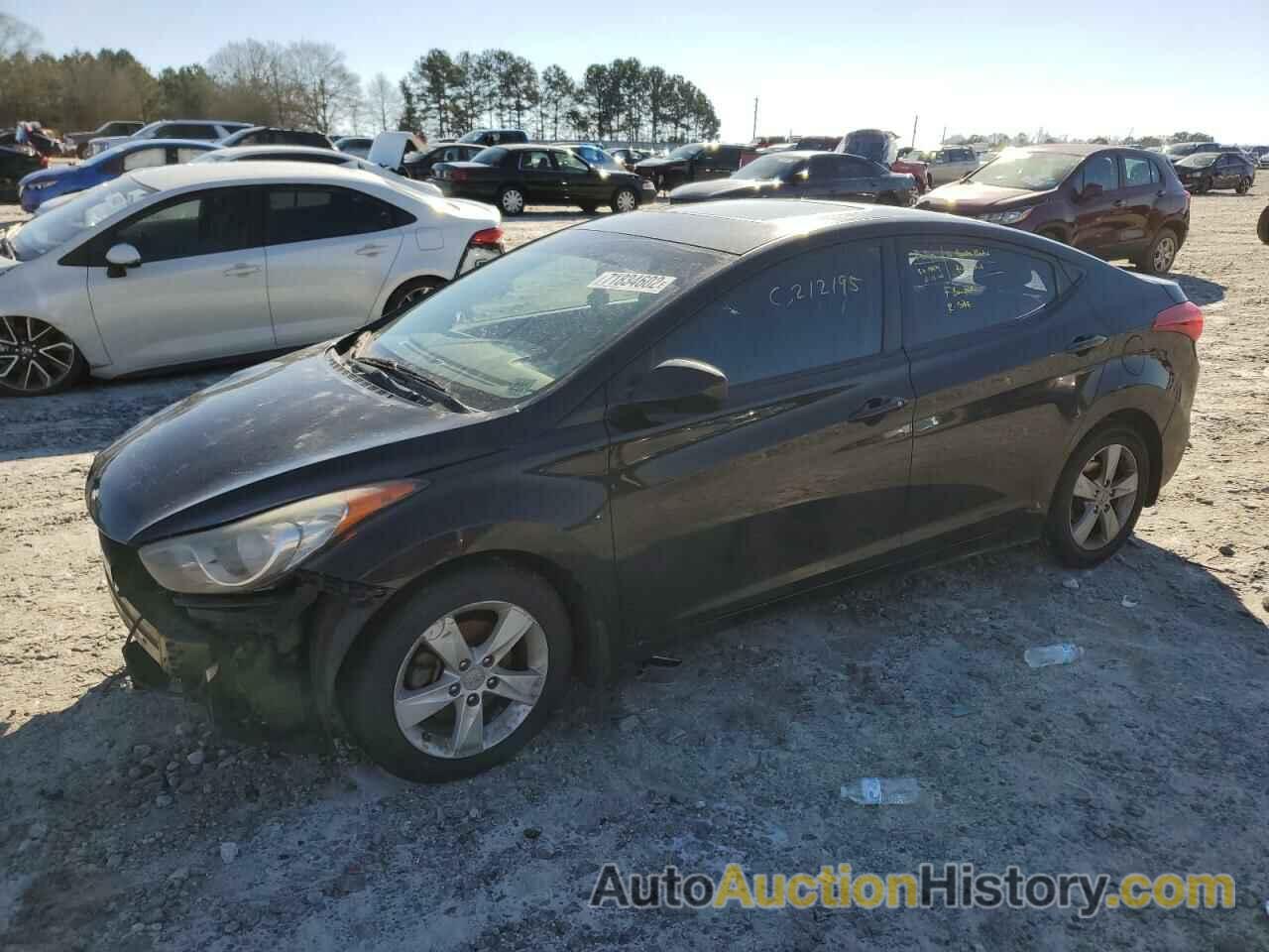 2013 HYUNDAI ELANTRA GLS, 5NPDH4AE1DH165768