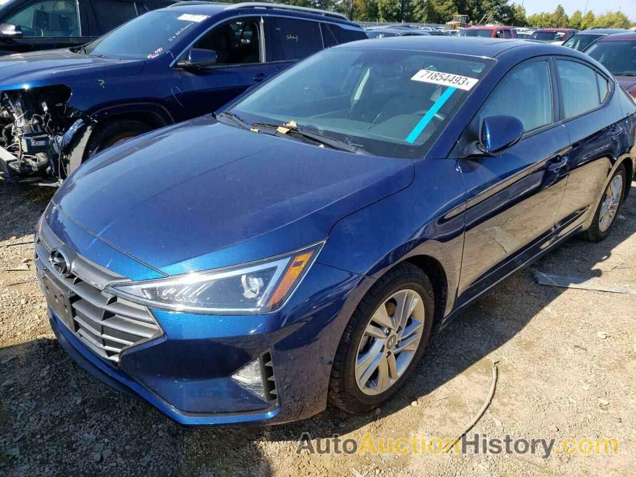 2020 HYUNDAI ELANTRA SEL, 5NPD84LF4LH528228