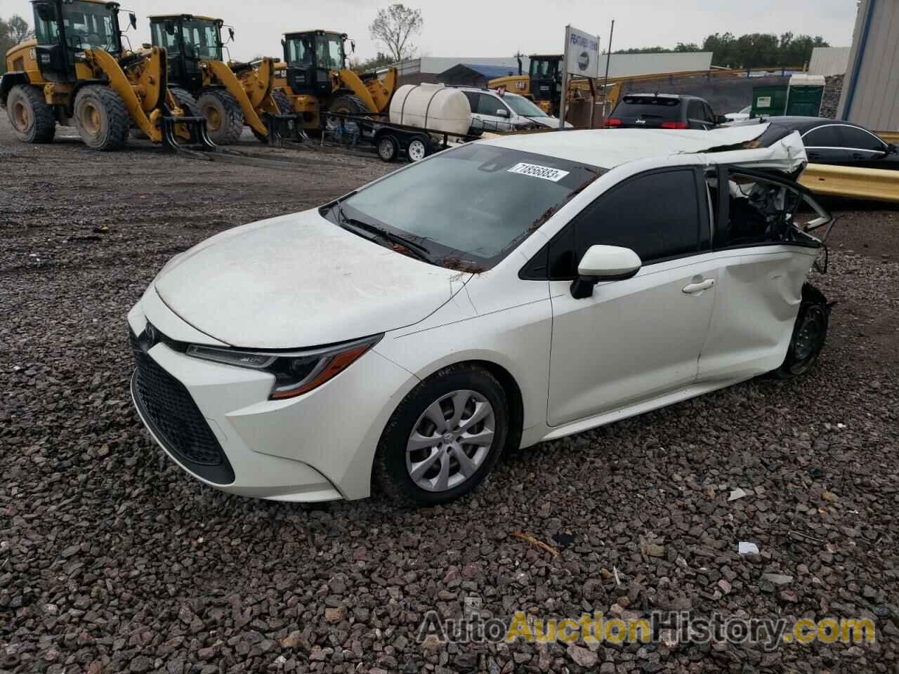 TOYOTA COROLLA LE, JTDEPMAE9MJ143399