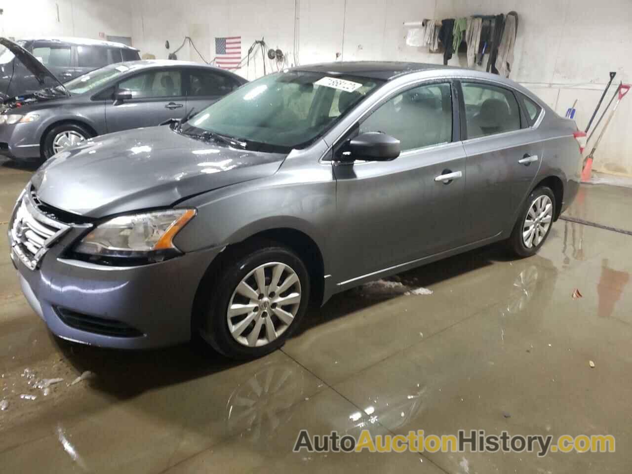 2015 NISSAN SENTRA S, 3N1AB7AP7FL676477