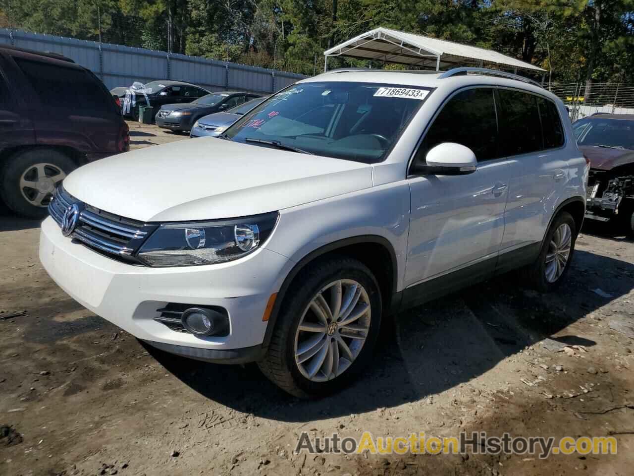 2013 VOLKSWAGEN TIGUAN S, WVGAV7AX9DW547129