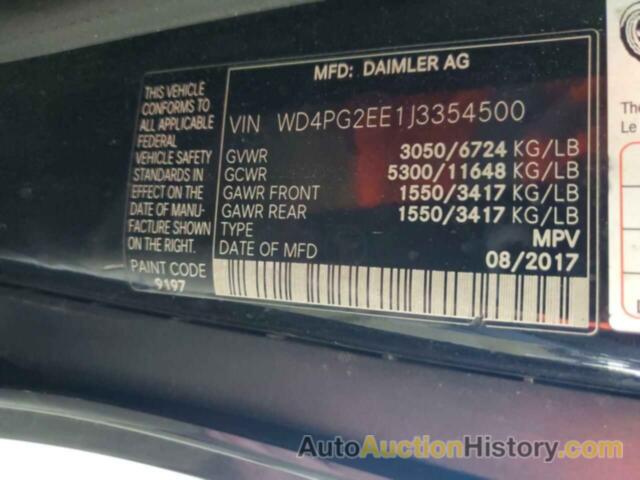 MERCEDES-BENZ METRIS, WD4PG2EE1J3354500