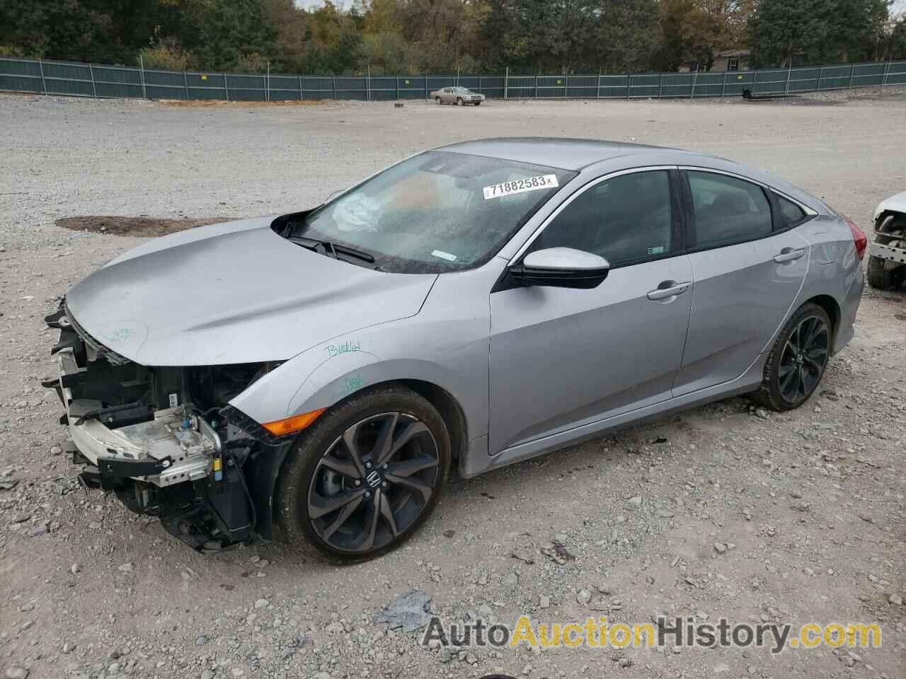 2021 HONDA CIVIC SPORT, 19XFC2F89ME003728