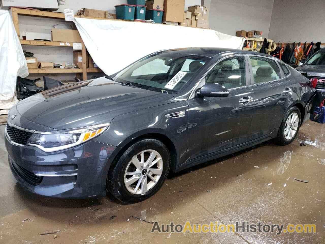 2016 KIA OPTIMA LX, 5XXGT4L34GG023275