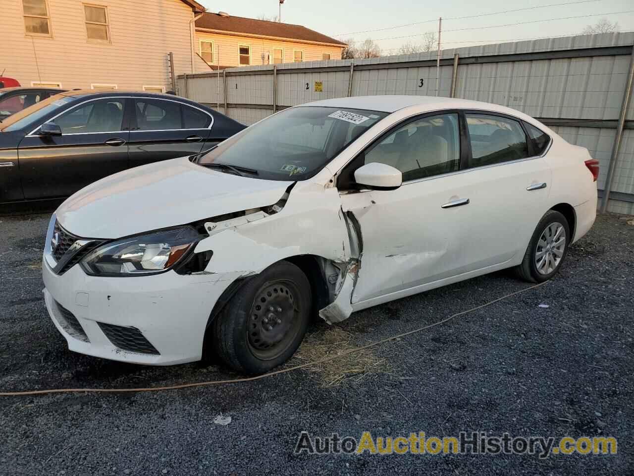 2017 NISSAN SENTRA S, 3N1AB7AP4HY326150