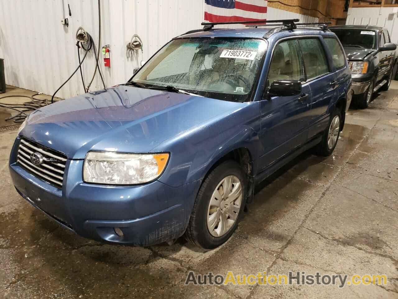 2008 SUBARU FORESTER 2.5X, JF1SG63628G706810