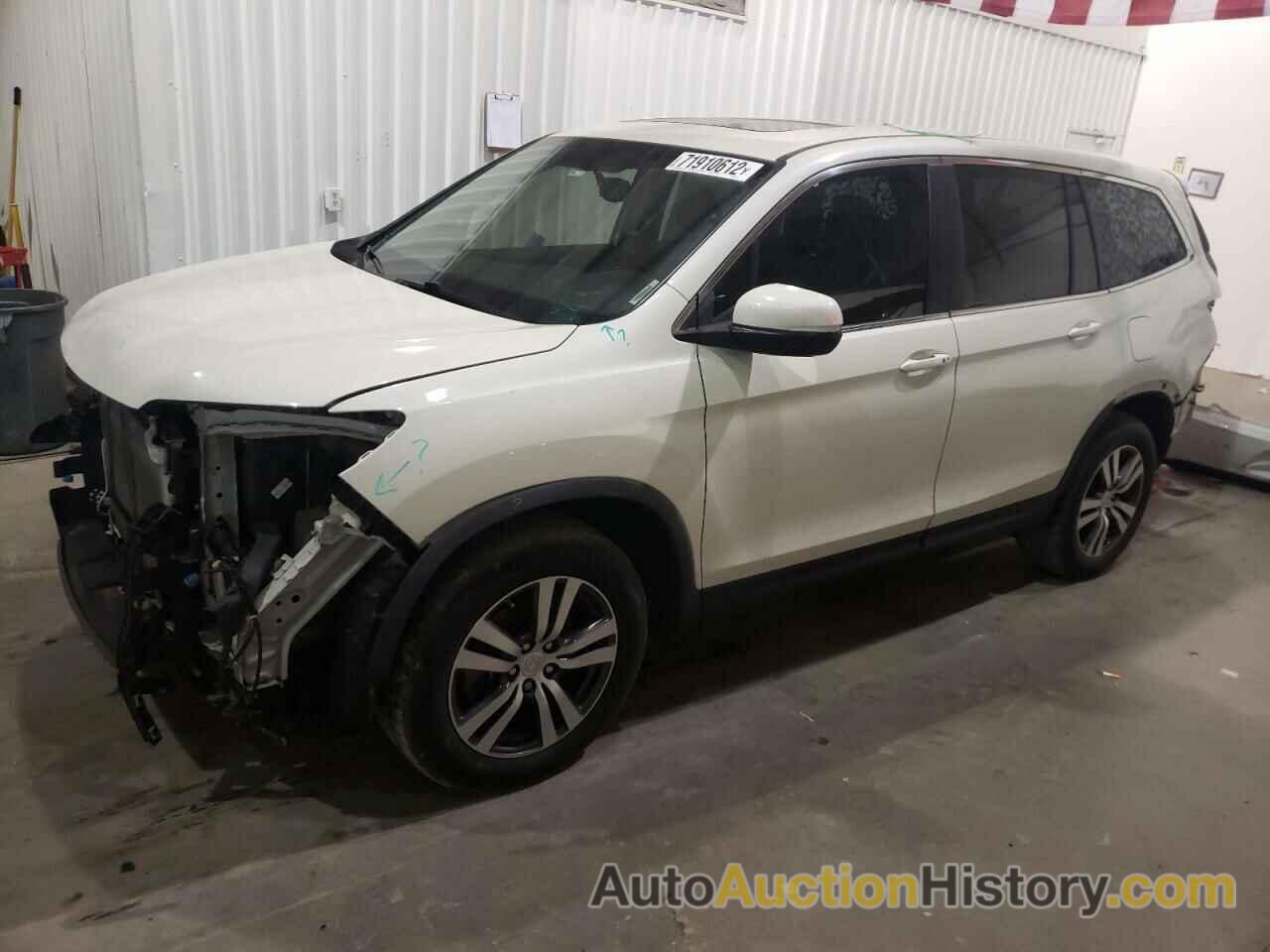 2017 HONDA PILOT EXL, 5FNYF5H8XHB007477