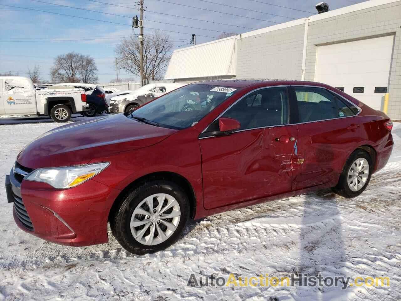 2016 TOYOTA CAMRY LE, 4T1BF1FK7GU611941