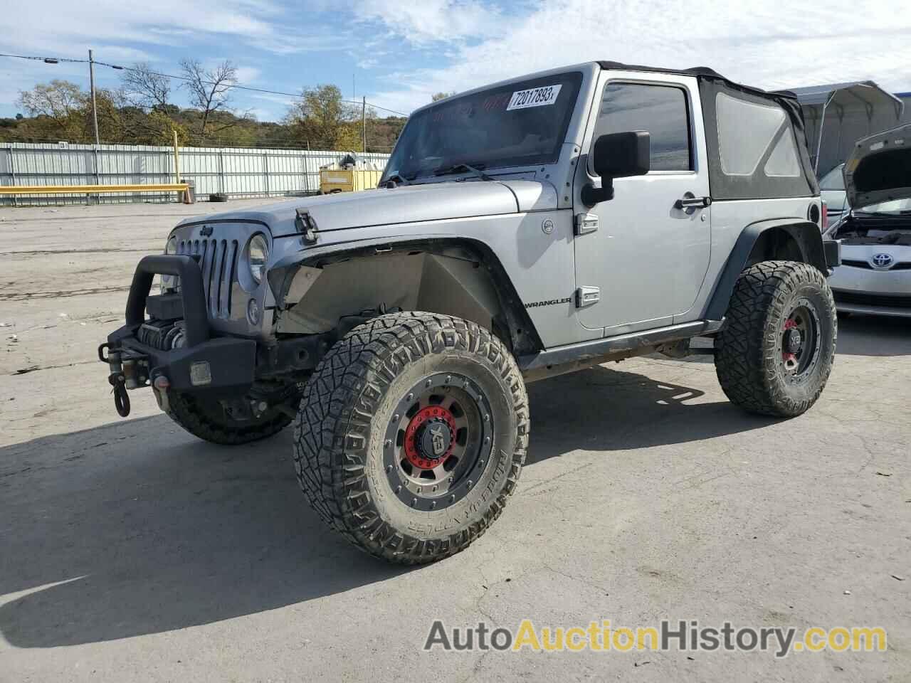 2014 JEEP WRANGLER SPORT, 1C4AJWAG8EL155966