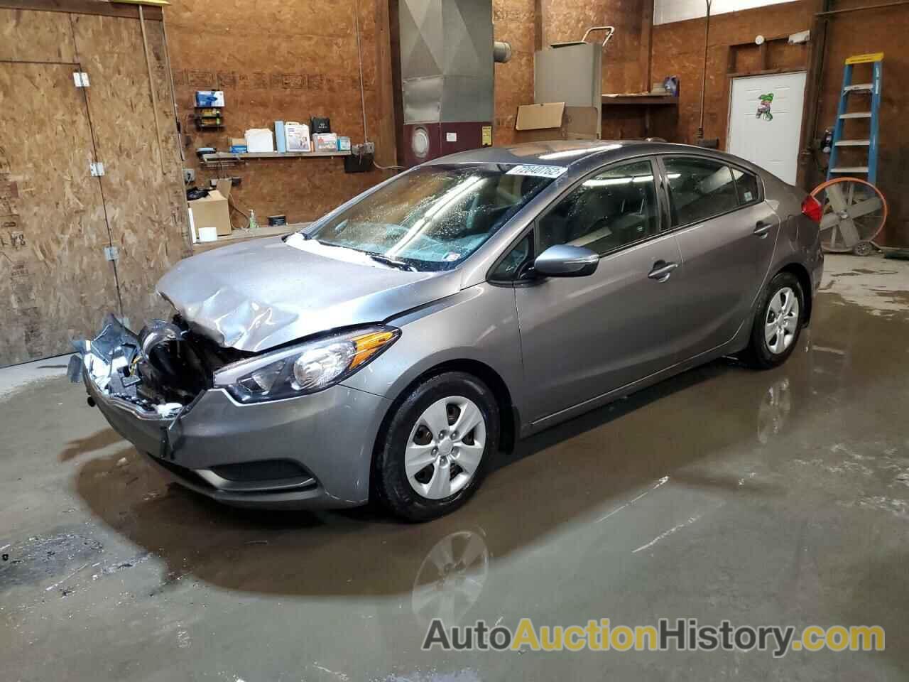 2016 KIA FORTE LX, KNAFX4A66G5532380