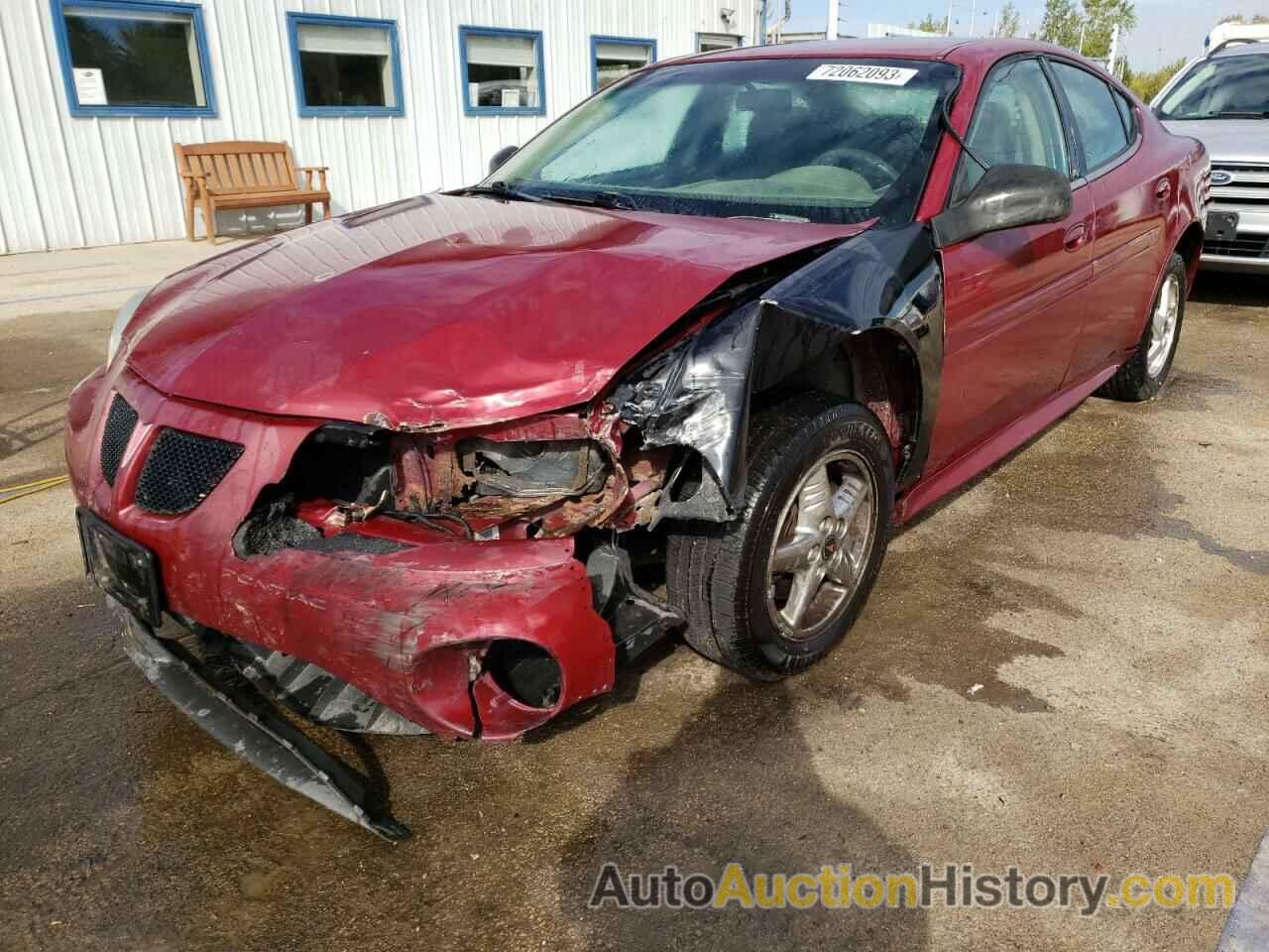 PONTIAC GRANDPRIX GT, 2G2WP522141154295