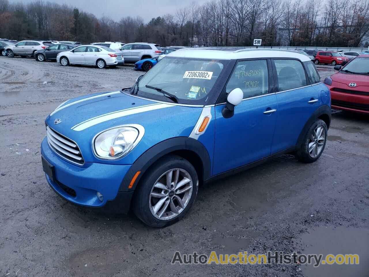 2012 MINI COOPER COUNTRYMAN, WMWZB3C54CWM04928