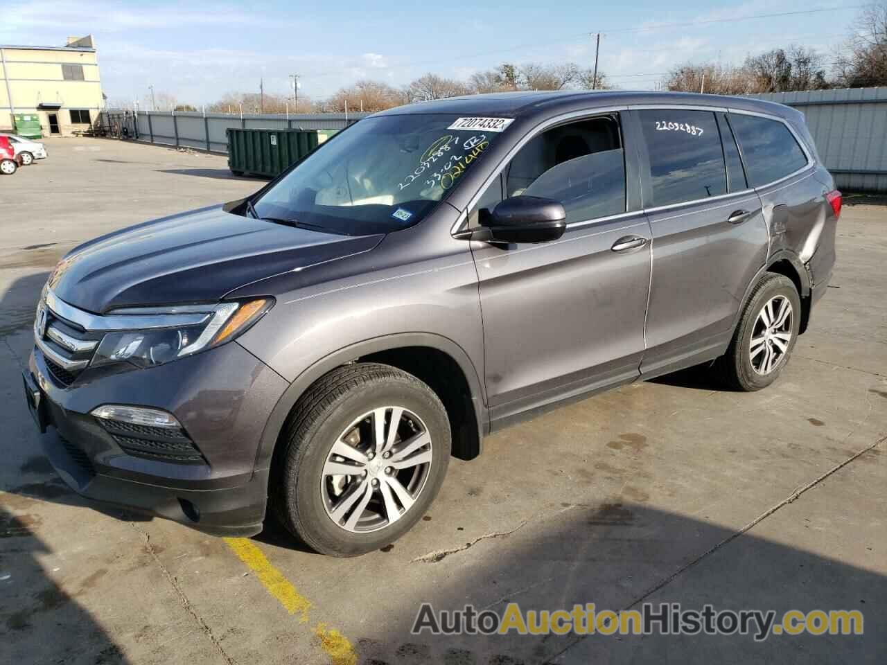 2018 HONDA PILOT EXL, 5FNYF5H58JB021440