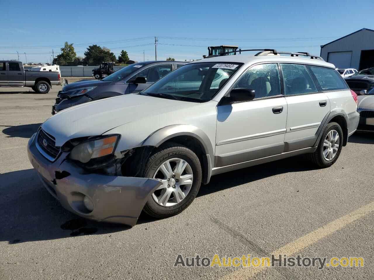 2005 SUBARU LEGACY OUTBACK 2.5I, 4S4BP61C157333818