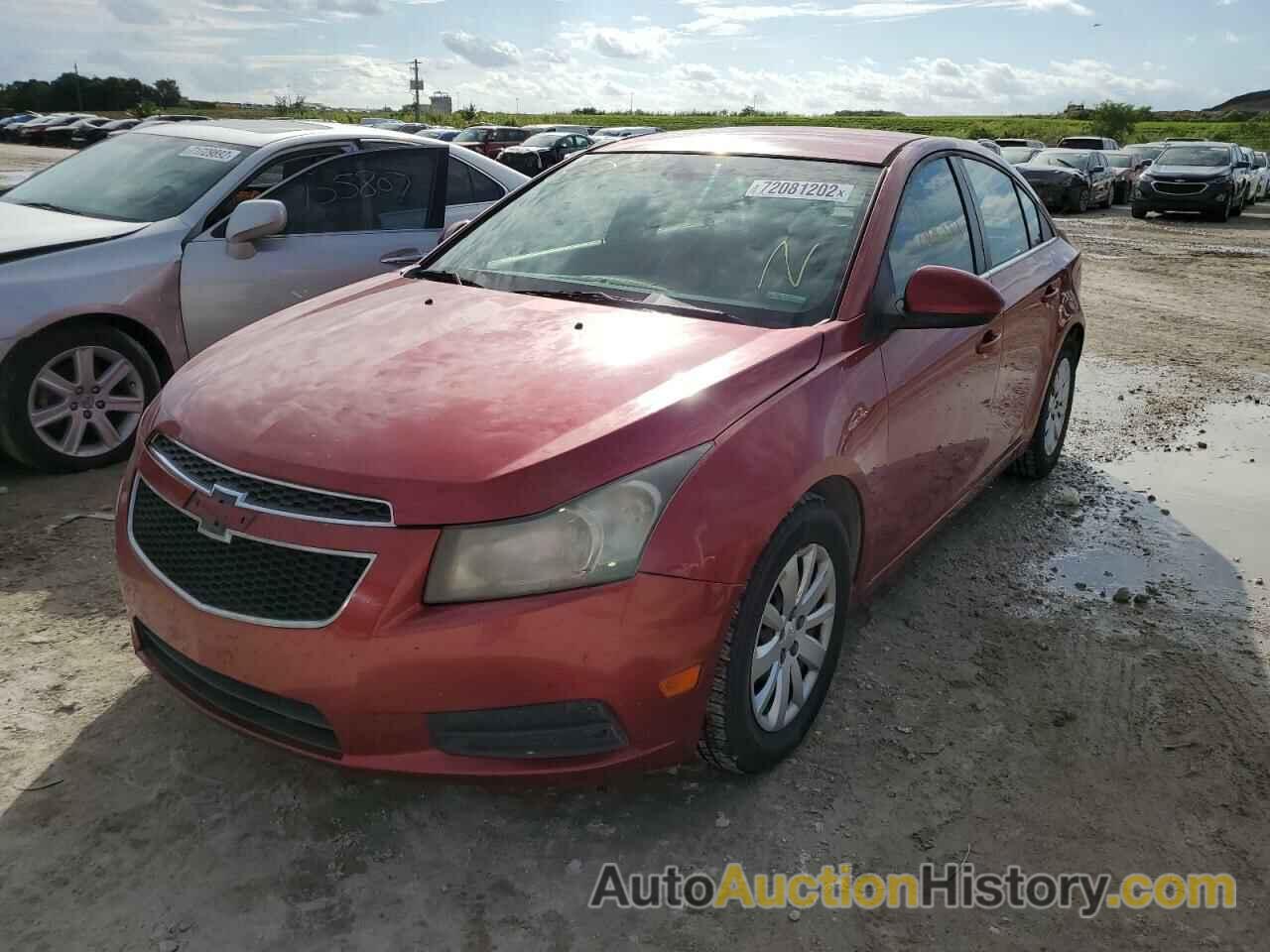 2011 CHEVROLET CRUZE LT, 1G1PF5S95B7148623