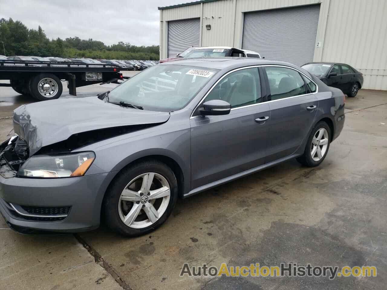 2013 VOLKSWAGEN PASSAT SE, 1VWBP7A39DC094340