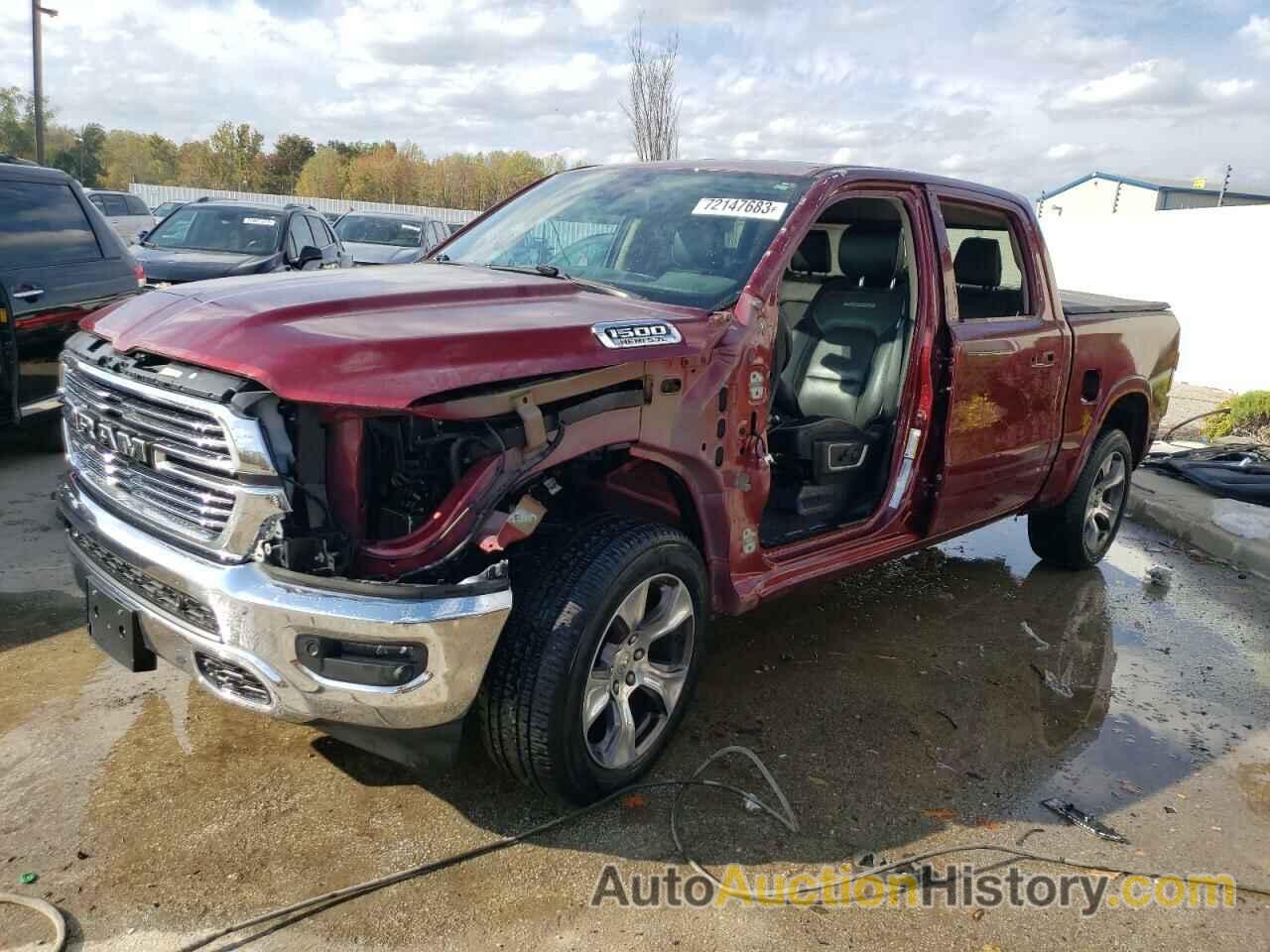 2019 RAM 1500 LARAMIE, 1C6SRFJT5KN764966