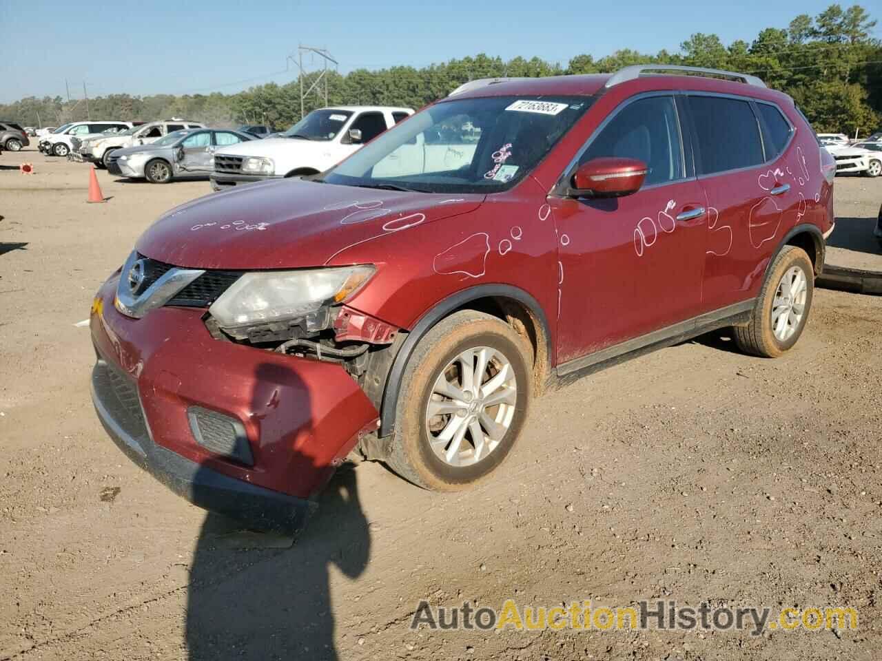 2015 NISSAN ROGUE S, KNMAT2MT6FP500076