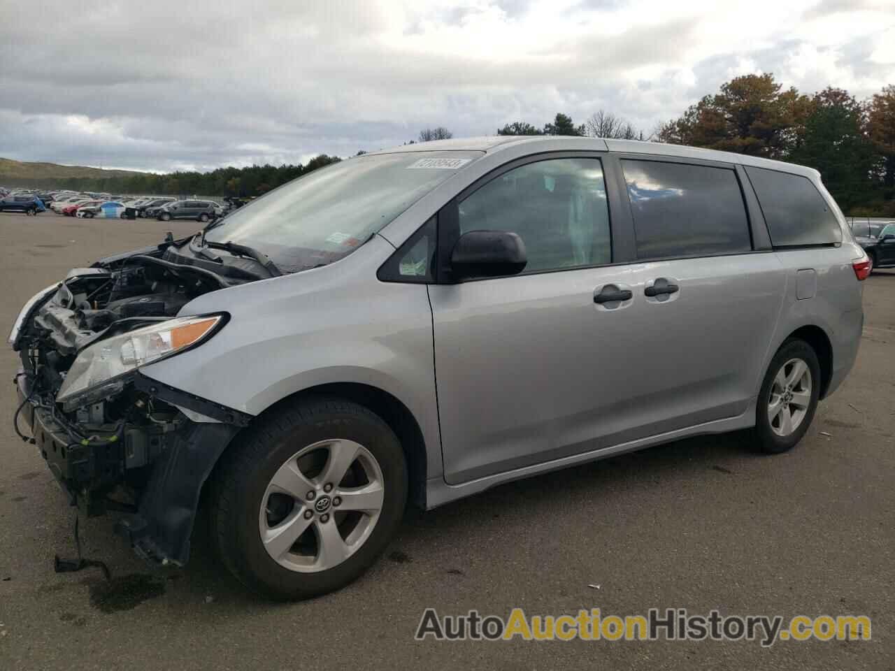 2018 TOYOTA SIENNA L, 5TDZZ3DCXJS901605