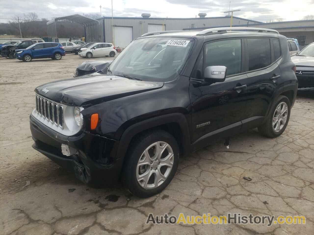 2018 JEEP RENEGADE LIMITED, ZACCJADB0JPH69489