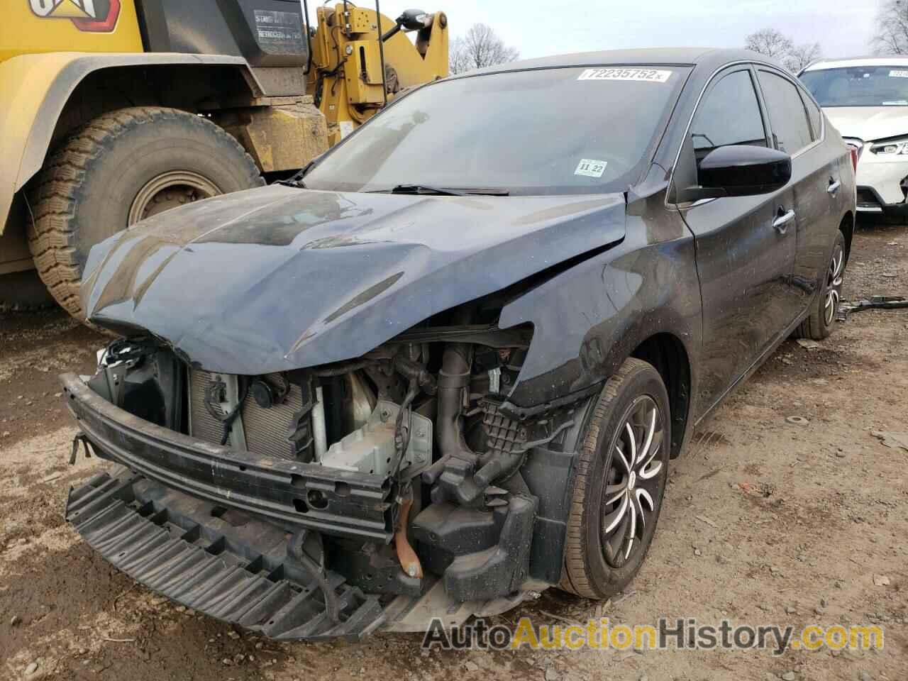 2017 NISSAN SENTRA S, 3N1AB7AP8HY351939