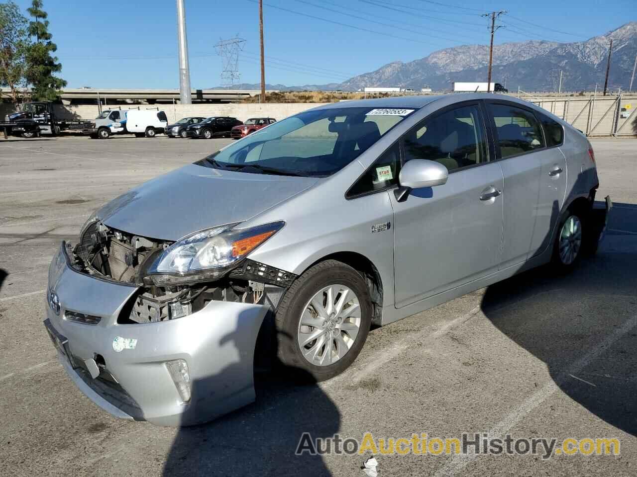 2014 TOYOTA PRIUS, JTDKN3DP1E3052567