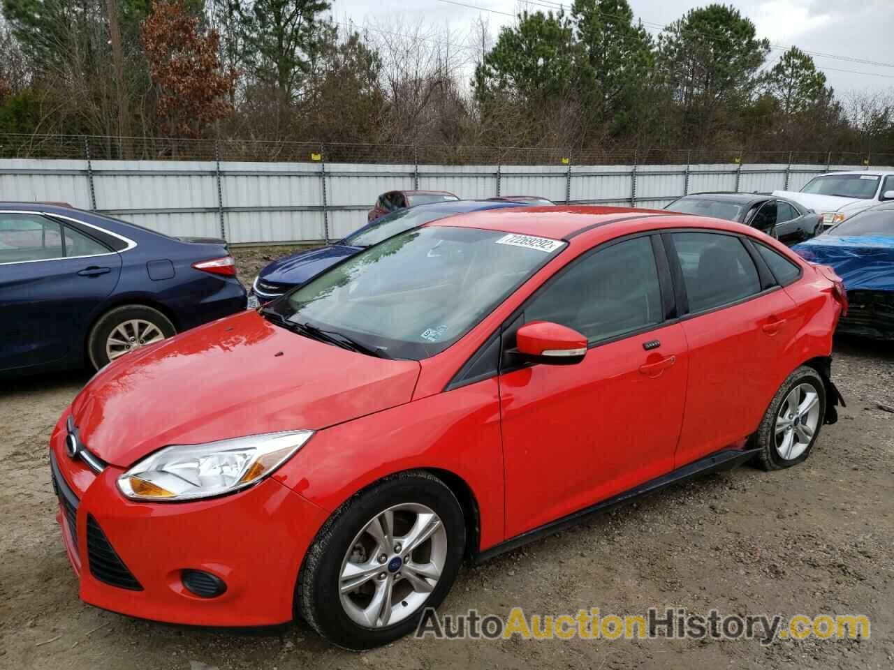 2014 FORD FOCUS SE, 1FADP3F20EL292316