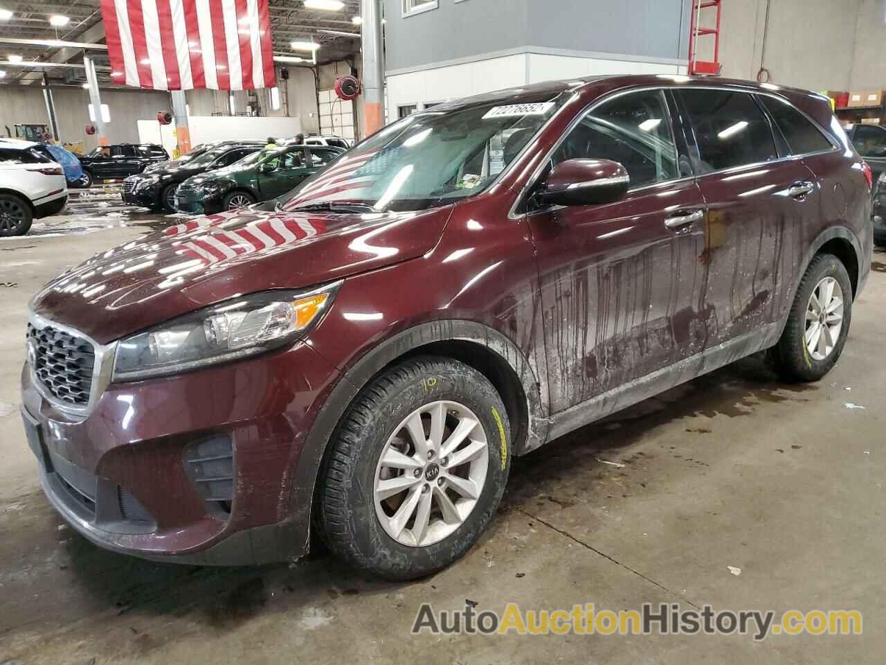 2019 KIA SORENTO LX, 5XYPG4A53KG512411