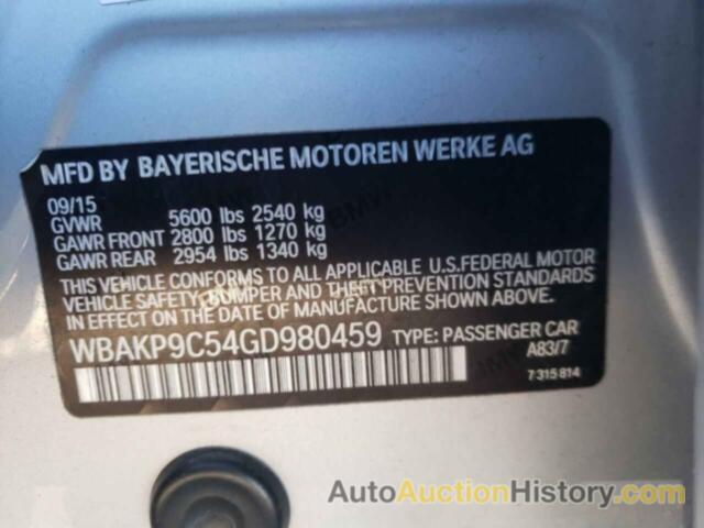 BMW 5 SERIES XI, WBAKP9C54GD980459