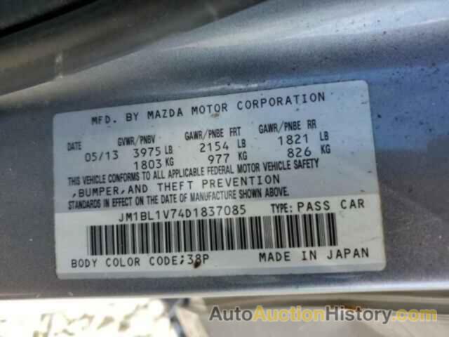 MAZDA 3 I, JM1BL1V74D1837085