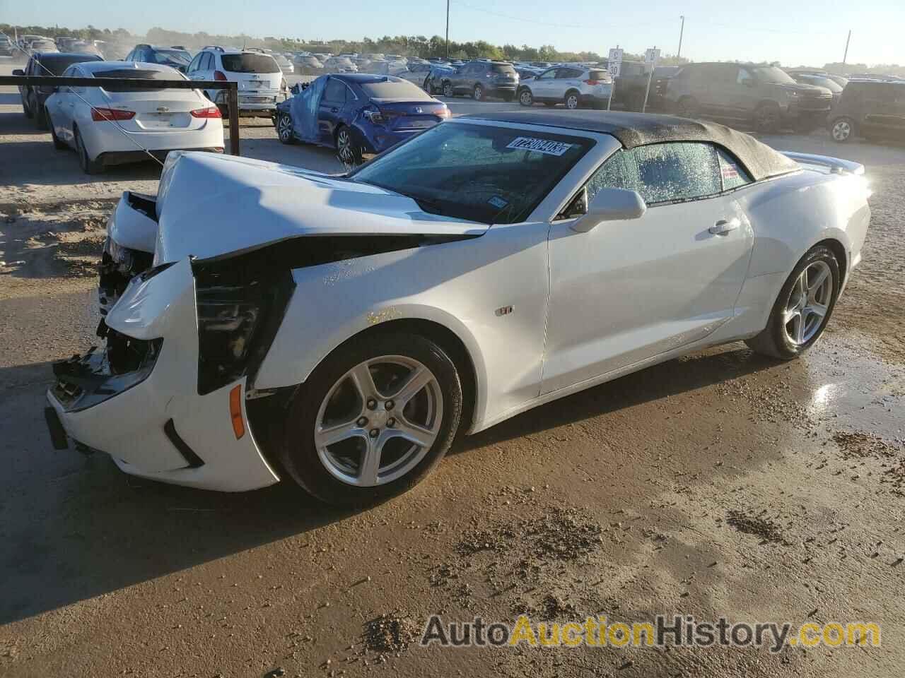 2019 CHEVROLET CAMARO LS, 1G1FB3DX7K0143603