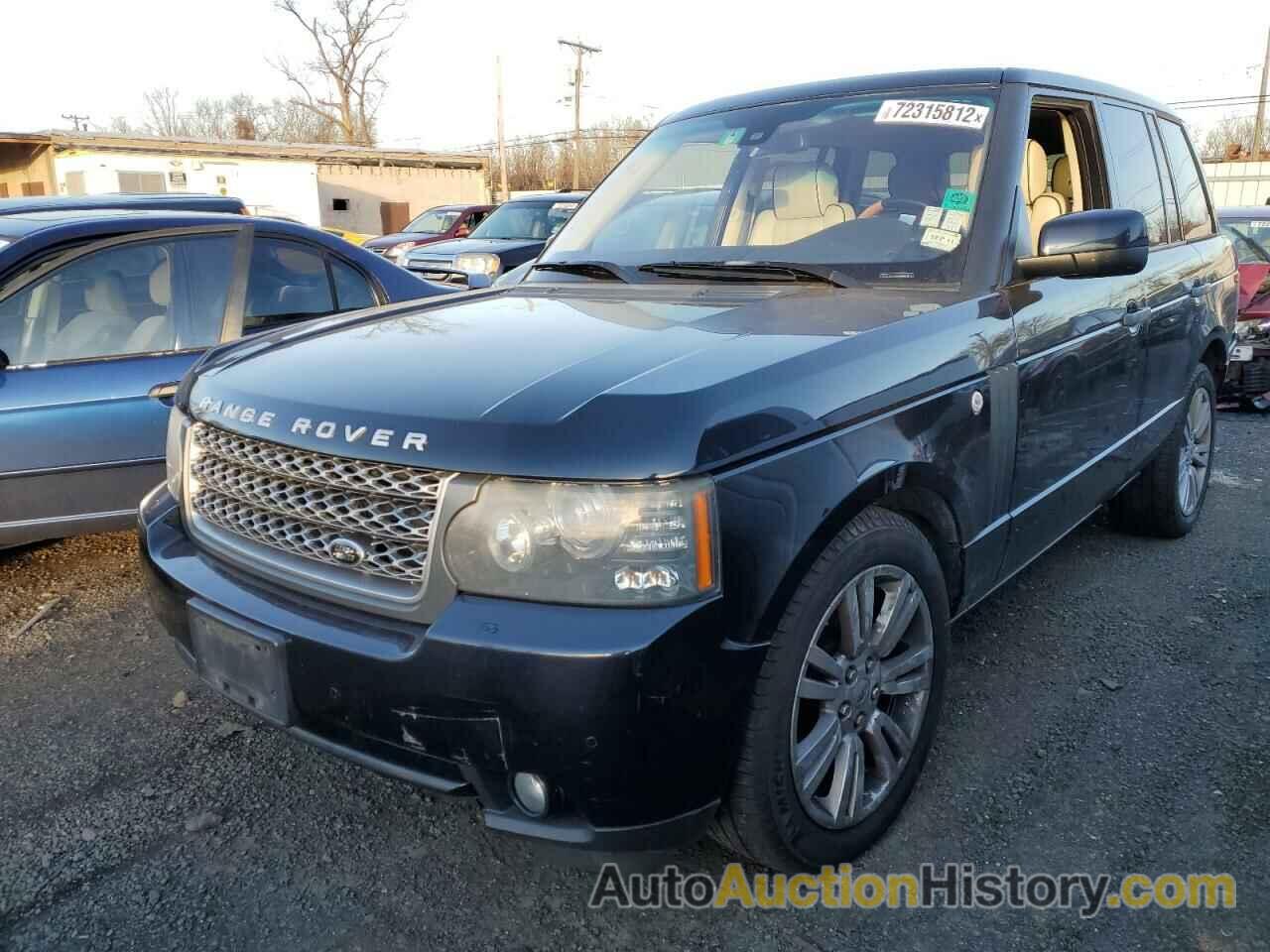 2010 LAND ROVER RANGEROVER HSE LUXURY, SALMF1D4XAA309918