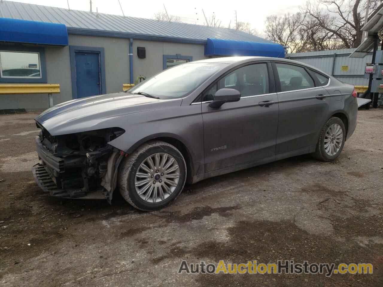 2014 FORD FUSION S HYBRID, 3FA6P0UU4ER212710