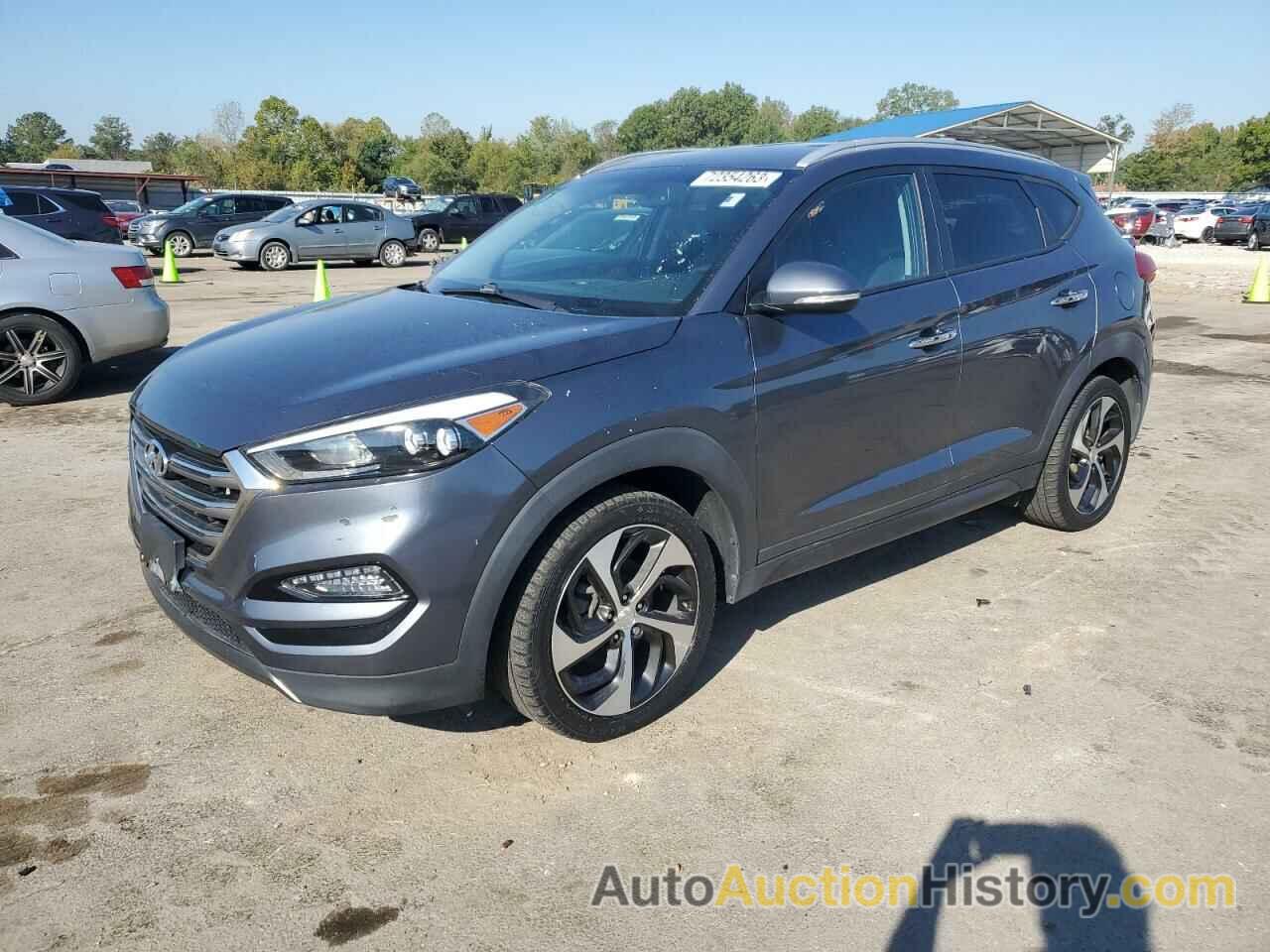 2016 HYUNDAI TUCSON LIMITED, KM8J3CA25GU074381