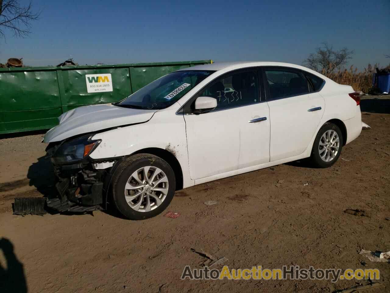 2018 NISSAN SENTRA S, 3N1AB7AP3JY260051