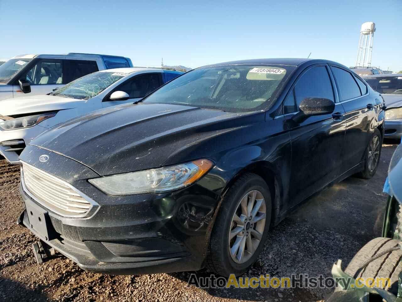 2017 FORD FUSION SE, 3FA6P0HD1HR117889