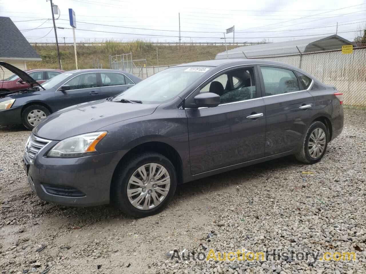 2014 NISSAN SENTRA S, 3N1AB7AP0EY241432